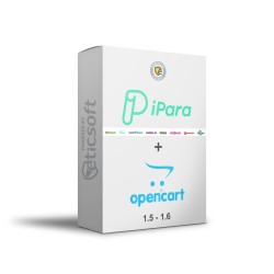 Opencart 1.5 ve 1.6 iPara Modülü